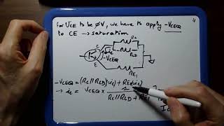 AC load line for BJT common emitter amplifier [upl. by Enilrek]