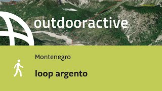 ruta de senderismo en Montenegro loop argento [upl. by Garald581]