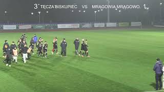 Mecz Tęcza Biskupiec  Mrągowia [upl. by Choo]