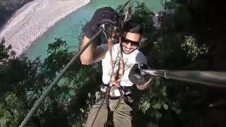 ZIPLINE IN RISHIKESH  MUST TO DO IN RISHIKESH [upl. by Freytag99]