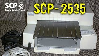 SCP2535 Printers that Eat and Eaters that Print  object class Safe  Building  computer scp [upl. by Aicercul570]