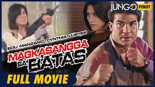 Magkasangga sa Batas  Edu Manzano Cynthia Luster  Full Tagalog Action Movie [upl. by Felipa]