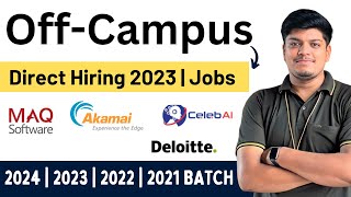 MAQ Software  Akamai Technologies OffCampus Direct Hiring  2024  2023  20222021 BATCH [upl. by Attezi762]