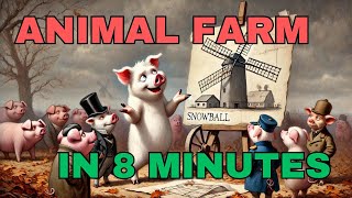 Animal Farm  BEST Orwell Summary [upl. by Solley]