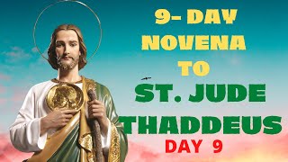 9DAY NOVENA TO ST JUDE THADDEUS  DAY 9 [upl. by Sulrac]