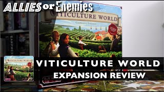 Viticulture World  Board Game Review [upl. by Crescen]