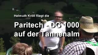 DG1000 von Paritech auf der Tannenalm [upl. by Ariella]