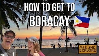 How to get to Boracay from Manila  The easiest and fastest way [upl. by Jacobah62]