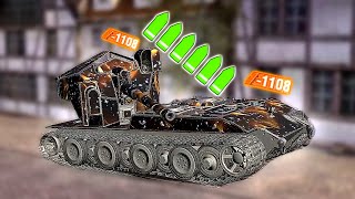 WT auf E 100 in Wot Blitz  Вафля в вот блиц в бою [upl. by Mossolb]