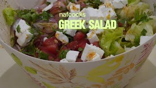 Greek salad  simple salad recipe [upl. by Parent270]