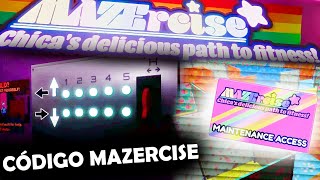 como resolver el laberinto de mazersize fnaf security breach [upl. by Yeo99]