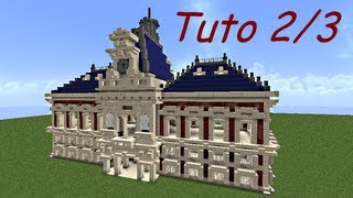 Minecraft Tuto  bâtiment 18ème siècle partie 23 [upl. by Thin]