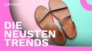 SchuhTrends Diese Sandalen lieben jetzt alle FashionProfis [upl. by Notrab]