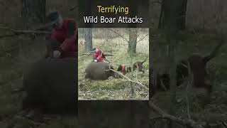 wildboar hunting dog funny wildanimalhunter dogtraining wildanimalhunting puppy wildattack [upl. by Elysee850]