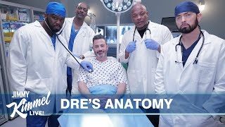 Dre’s Anatomy Starring Dr Dre Snoop Dogg 50 Cent Jimmy Kimmel amp Eminem [upl. by Nojad731]