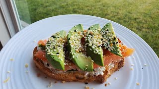 Smoked Salmon Avocado Sandwich [upl. by Eivets]