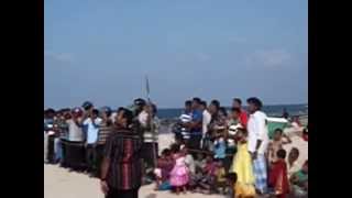 Kite flying annual festival in Valvettithurai Jaffna  வல்வெட்டித்துறை பட்டப்போட்டி 2014 [upl. by Wally]