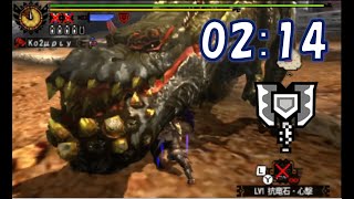 【MH4G】 闘技大会 極限イビルジョー チャージアックス ソロS 214 【モンハン4G】 [upl. by Hnao]