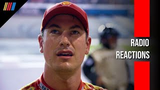 quotThat Expletive Piece of Expletive Wrecked Usquot  Hamlin and Logano Fuming After Richmond [upl. by Gent719]