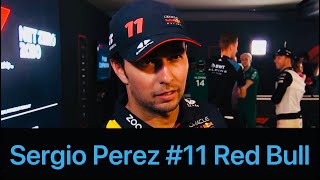 F1 2023 Abu Dhabi GP Sergio Perez Post Race Interview [upl. by Dinesh]