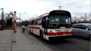 TTC  1983 GMDD T6H5307N New Look 2345 on 52 Lawrence West [upl. by Enicul]