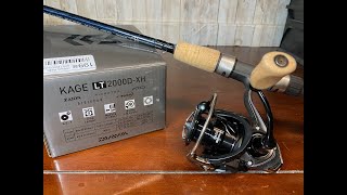 Daiwa Kage LT 2000DXH unboxing [upl. by Sutton]