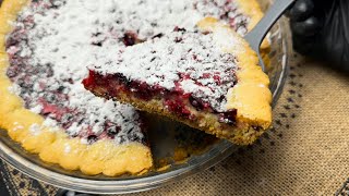 Johannisbeerkuche Super leckerer Kuchen mit Mürbeteig und Johannisbeeren 😋 [upl. by Aydni]