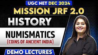 Numismatics  Coins of Ancient India  UGC NET History  UGC NET DEC 2024  Subhangini Priya [upl. by Matland772]