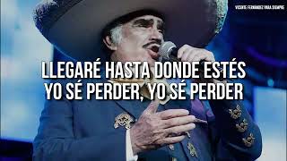 Vicente Fernández Volver Volver Letra [upl. by Montfort400]