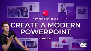 How To Create a Modern PowerPoint Template 🔥Preview🔥 [upl. by Yrrok]