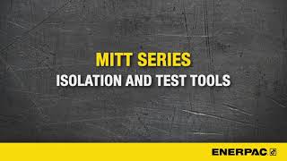 Pipeline Maintenance Using The Enerpac MITTSeries [upl. by Jeramey]