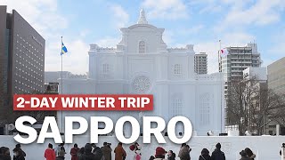 2 Day Sapporo Winter Trip Itinerary  japanguidecom [upl. by Pember67]