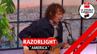 Razorlight interprète quotAmericaquot dans Le Double Expresso RTL2 041024 [upl. by Guthry]