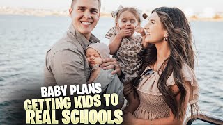 Carlin Bates Talks Baby Plans amp School Choices for Kids [upl. by Daniele]