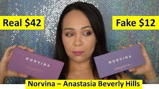 Norvina Dupe  Putting it to the Test Original vs Fake quick tutorial norvinaabh [upl. by Searcy]