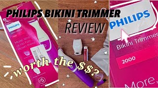 PHILIPS bikini trimmer REVIEWTrimmer for women philipstrimmer [upl. by Adniram]