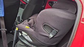 How to Install ISOFIX Car Seat into Peugeot 107 🪛💺🚗 isofix peugeot107 howto [upl. by Tace]