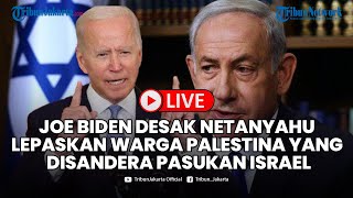 🔴Joe Biden Desak Netanyahu Lepaskan Warga Palestina yang Disandera Pasukan Israel [upl. by Delora]