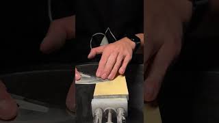 noc knives vs kitchen towel fyp knife knifesharpening ray knifesharpener rui knives [upl. by Irv]