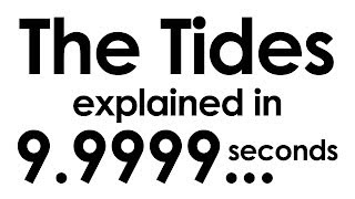 The Tides explained in ten seconds [upl. by Moise638]