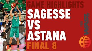 Highlights Sagesse vs Astana  WASL FINAL 8  29 May 2024 [upl. by Akkimat]