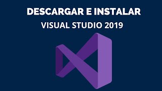 Descargar e Instalar Visual Studio 2019 [upl. by Borchert]