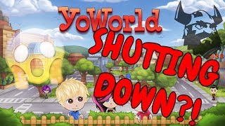 IS YOWORLD ENDING  SHUTTING DOWN BVG BIG VIKING GAMES ANOTHER ZYNGA [upl. by Annekim]