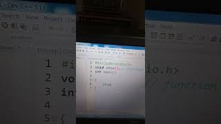 c function in very easy program practical [upl. by Mandle]