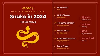 2024 Chinese Zodiac  Snake [upl. by Litnahs]