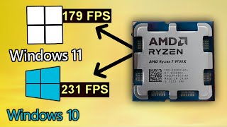 AMD is getting SCREWED by Microsoft  Windows 10 vs 11 Part 1 [upl. by Summer]