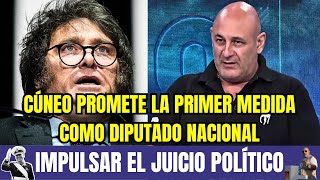 💣LA PROMESA DE SANTIAGO CÚNEO QUE LLENA DE MIEDO AL PSIQUIÁTRICO DE JAVIER MILEI santiagocuneo [upl. by Suzzy969]