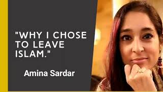 Why I left Islam  Amina Sardar islam religiousfreedom motivation [upl. by Chalmers]