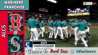 ALCS Game 5  Red Sox  Mariners Highlights No Commentary [upl. by Lamoree754]