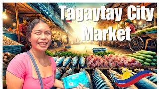 Explore Tagaytay’s Wet Market Fresh Filipino Street Food amp Hidden Gems 🇵🇭 [upl. by Calandria]